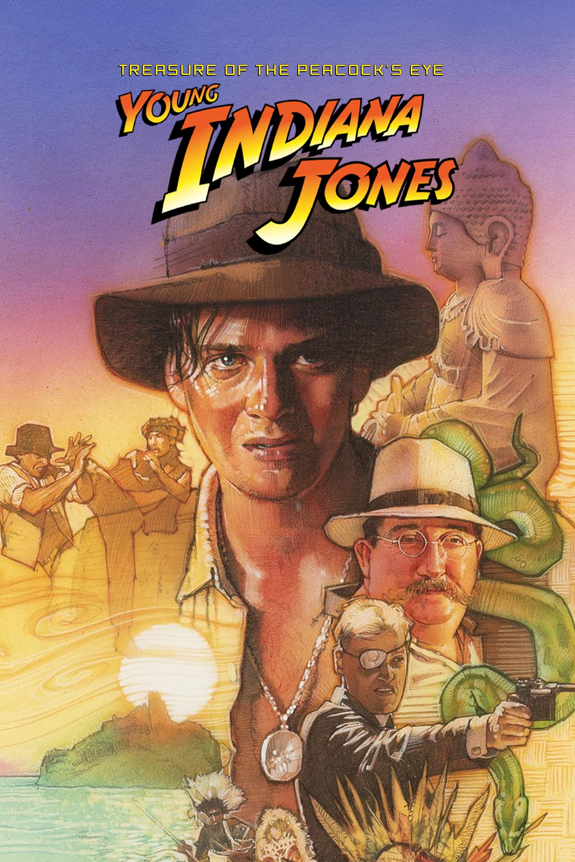 Постер The Adventures of Young Indiana Jones: Treasure of the Peacock's Eye